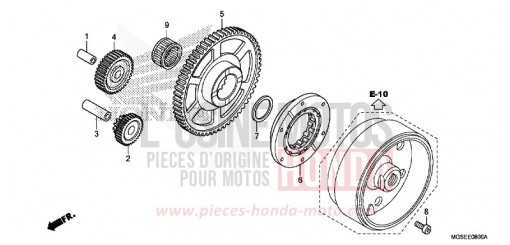 EMBRAYAGE DE DEMARRAGE NC700SAC de 2012